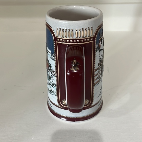 Anheuser Busch, Inc. Budweiser Stein, Collector's Series 1989, Handcrafted, Mint - Picture 3 of 6